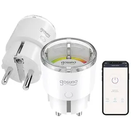 Gosund Smart-Home-Steckdose Weiß