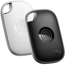 life360 Tile Pro - Leistungsstarker Bluetooth-Tracker, Schlüssel- und Gegenstandsfinder für Schlüssel, Taschen und mehr. iOS- & Android-kompatibel. Handy-Finder. 2er-Pack (Schwarz/Weiß)