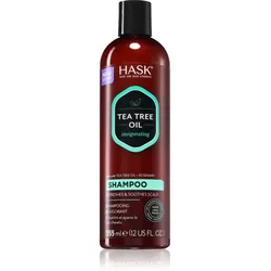 HASK Tea Tree Oil & Rosemary erfrischendes Shampoo für trockene und juckende Kopfhaut 355 ml