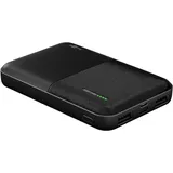 goobay Powerbank Lithium Polymer (LiPo) 5000 mAh Schwarz