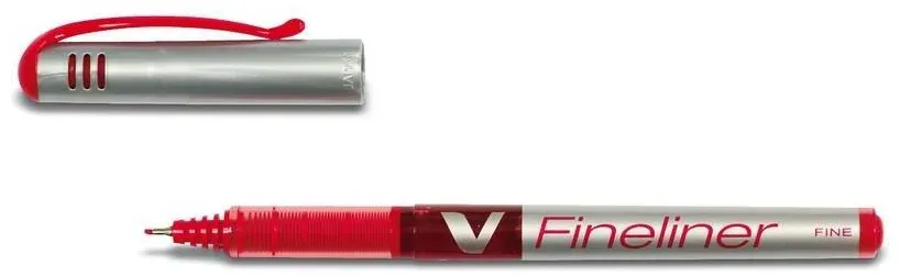 PILOT Fineliner SW-VPP, rot Strichstärke: 0,5 mm