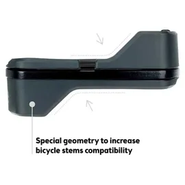 Bobike A-head Plus Go/one Mini/exclusive Adapter Schwarz