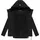 Ragwear Damen Sotfshelljacke Übergangsjacke mit Teddyfleece-Kapuze Yba Intl Black22 Gr. 5XL - 5XL