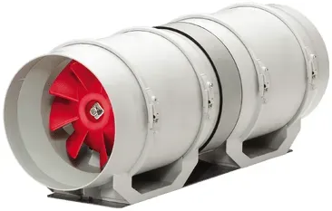 Helios Rohrventilator MVZ 200 Multivent ? 900 m3/h ? DN 200 ? 2-stufig ? 230 V ?...