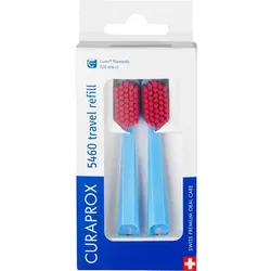 Curaprox Zahnpflege ZahnbuerstenErsatzbürstenköpfe Travel Refill Verschiedene Farben - Auswahl erfolgt zufällig 2 Stk. (4,95 € / 1 Stk.)