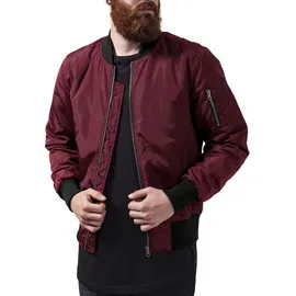 URBAN CLASSICS 2-tone Jacke bordeaux / noir S