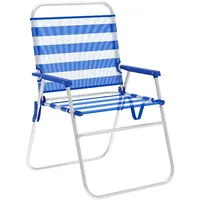 Marbueno summer 52x56x80 Cm Fester Klappstuhl Aluminium - Blue