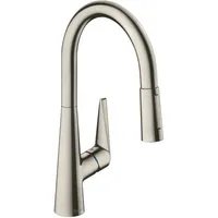 Hansgrohe Talis M51 200 2jet sBox edelstahl finish 73851800