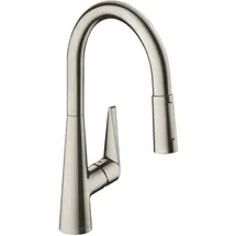 Hansgrohe Talis M51 200 2jet sBox edelstahl finish 73851800
