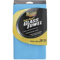 Meguiar's X190301EU Perfect Clarity Glass Towel - Glasreinigungstuch, blau