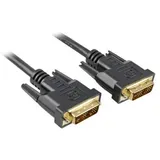 Sharkoon DVI-D Kabel 3 m schwarz
