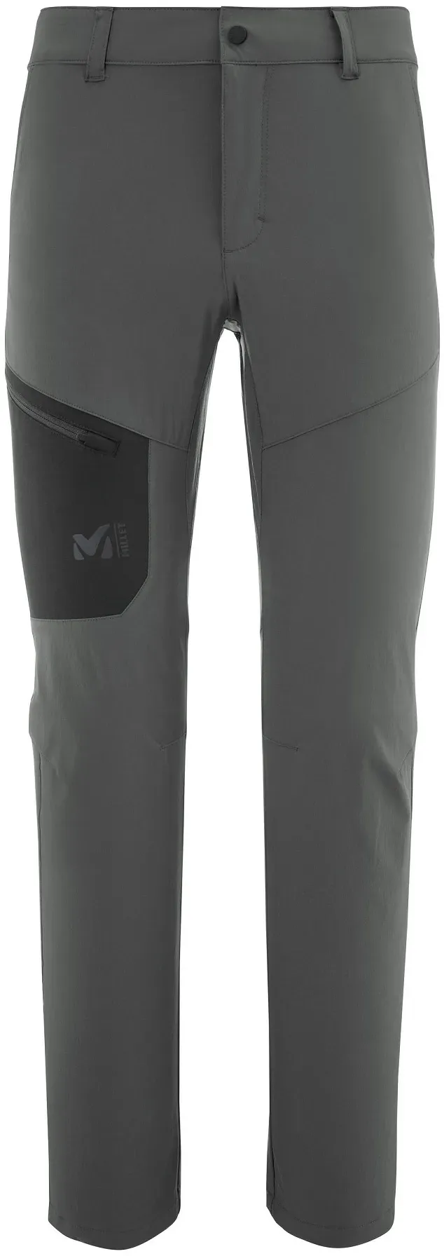 Millet Wanderhose Wanaka Stretch II lang (4-Wege-Stretch, schnell trocknend) grau/schwarz Herren