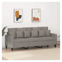 VidaXL 3-Sitzer-Sofa Taupe 180 cm Stoff