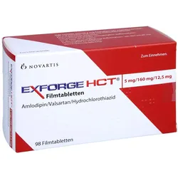 EXFORGE HCT 5 mg/160 mg/12,5 mg Filmtabletten 98 St