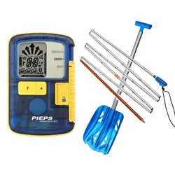LVS Komplettset Pieps Powder BT plus LACD Snow Shovel und Ortovox Sonde
