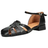 Pavement Riemchensandalen Damen Schwarz 37