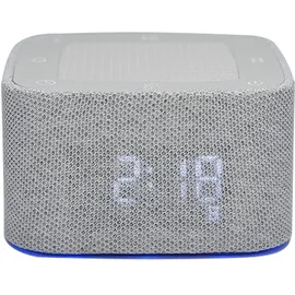 shop'n smile ideoon White Noise Wecker silber/weiß