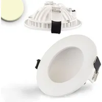 ISOLED LED Downlight LUNA 8W, indirektes Licht, weiß, warmweiß