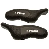 XLC Unisex Erwachsene Zubehör Bar-ends Be-a08 Comp Bar Ends BE A08, Schwarz, 125 mm