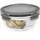 Lock & Lock Teedose rund transparent 15,5 x 7,5 cm 0,65 l
