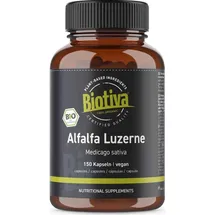 Biotiva Alfalfa Luzerne Kapseln 150 St.