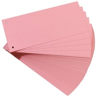 Herlitz 10843498 Trennblatt Karton Pink, Rose 100 Stück(e)