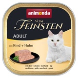 Animonda Vom Feinsten Adult Rind + Huhn 64 x 100 g