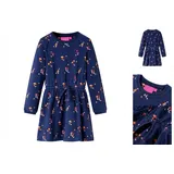 vidaXL Kinderkleid Marineblau 104