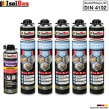 Brunnenschaum 5 x 750ml Bauschaum 1 x Reiniger Pistolenschaum Montageschaum