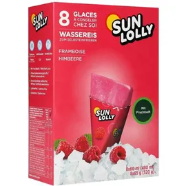 Sun Lolly Wassereis Himbeere 8x 60,0 ml