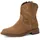 TAMARIS Damen Stiefelette Leder bequem; CAMEL, EU