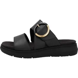 REMONTE Pantolette Wechselfußbett für Damen Schwarz 39