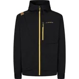 La Sportiva Mood Kapuzenpullover - Black / Yellow - S