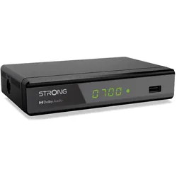 Strong SRT 8119, Terrestrisch, Full HD, DVB-T2, NTSC, PAL, VHF, 720 x 576,1280 x