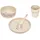Lässig Tiny Farmer Geschirrset 4-tlg. beige
