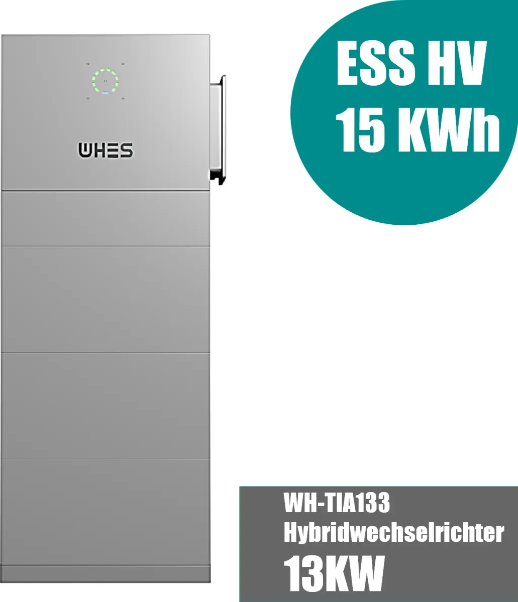 WHES PowerPod Agave-TH dreiphasiges Hochspannungs-Hybrid-All-in-One-BESS 13KW/15KWh ohne Heizmodul