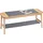 SoBuy Schuhbank 110 x 46 x 37 cm beige / beige