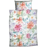 Traumschlaf Florina Blumen Multicolor 135 x 200 cm + 80 x 80 cm
