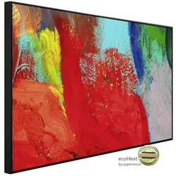 papermoon Infrarotheizung »EcoHeat - Abstrakt Farben«, Matt-Effekt - bunt