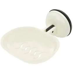 Seifenhalter mit Saugnapf weiß 2kg - Ablage für Seife