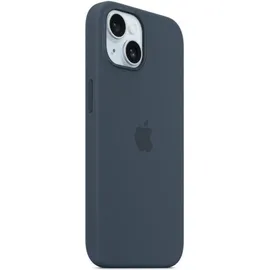Apple iPhone 15 Plus Silikon Case sturmblau