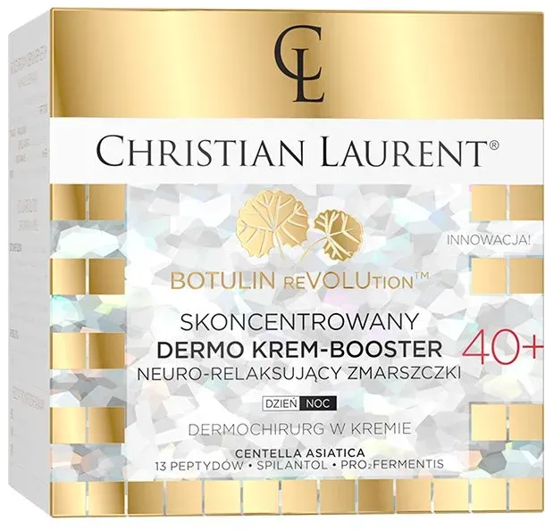 Hochkonzentrierte neuro-relaxierende Anti-Falten Dermo-Booster-Gesichtscreme für Tag und Nacht, 40+