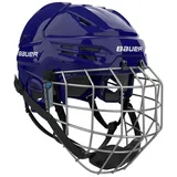 Bauer Helm Bauer Combo (mit Gitter) RE-AKT 55 Navy S