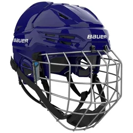 Bauer Helm Bauer Combo (mit Gitter) RE-AKT 55 Navy S