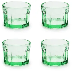 Serax - Fish & Fish Glas, S, grün (4er-Set)