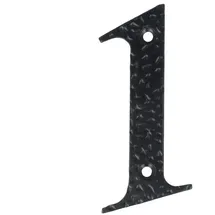 MS Beschläge Hausnummern 0-9 Buchstaben A-h Hausziffern Zimmertürnummern Landhausstil 1)