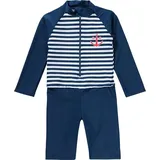 Playshoes 460113-171_62/68 Bademode Blau, Weiß