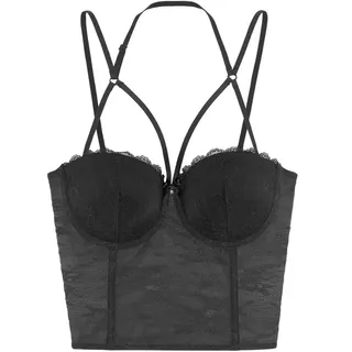 petite fleur gold by lascana Corsage Damen schwarz Gr.95 Cup C