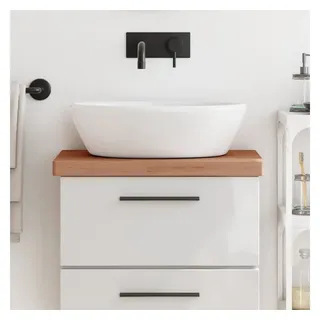 vidaXL Waschtischplatte 60x40x4 cm Massivholz Buche