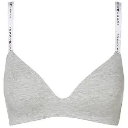 Tommy Hilfiger für Damen. UW0UW03821 Triangel-BH-Symbole grau (M), Heimtextilien, Baumwolle